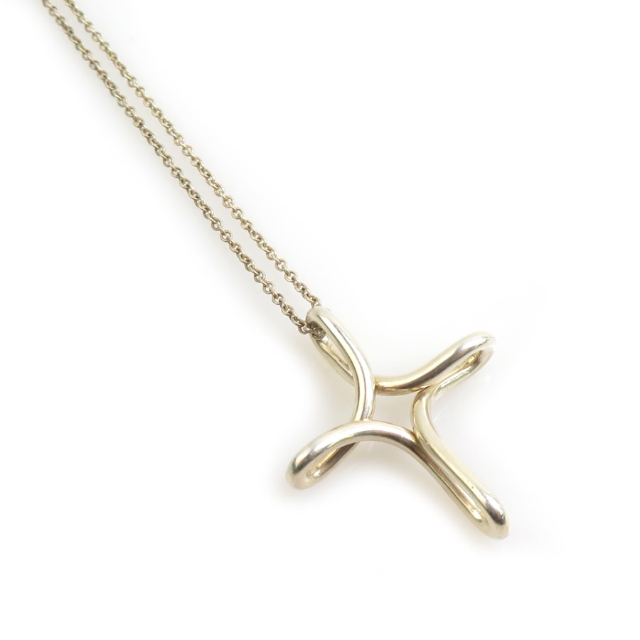 ティファニー TIFFANY&Co. ネックレス インフィニティクロス シルバー925 シルバー レディース【中古】 e61228a