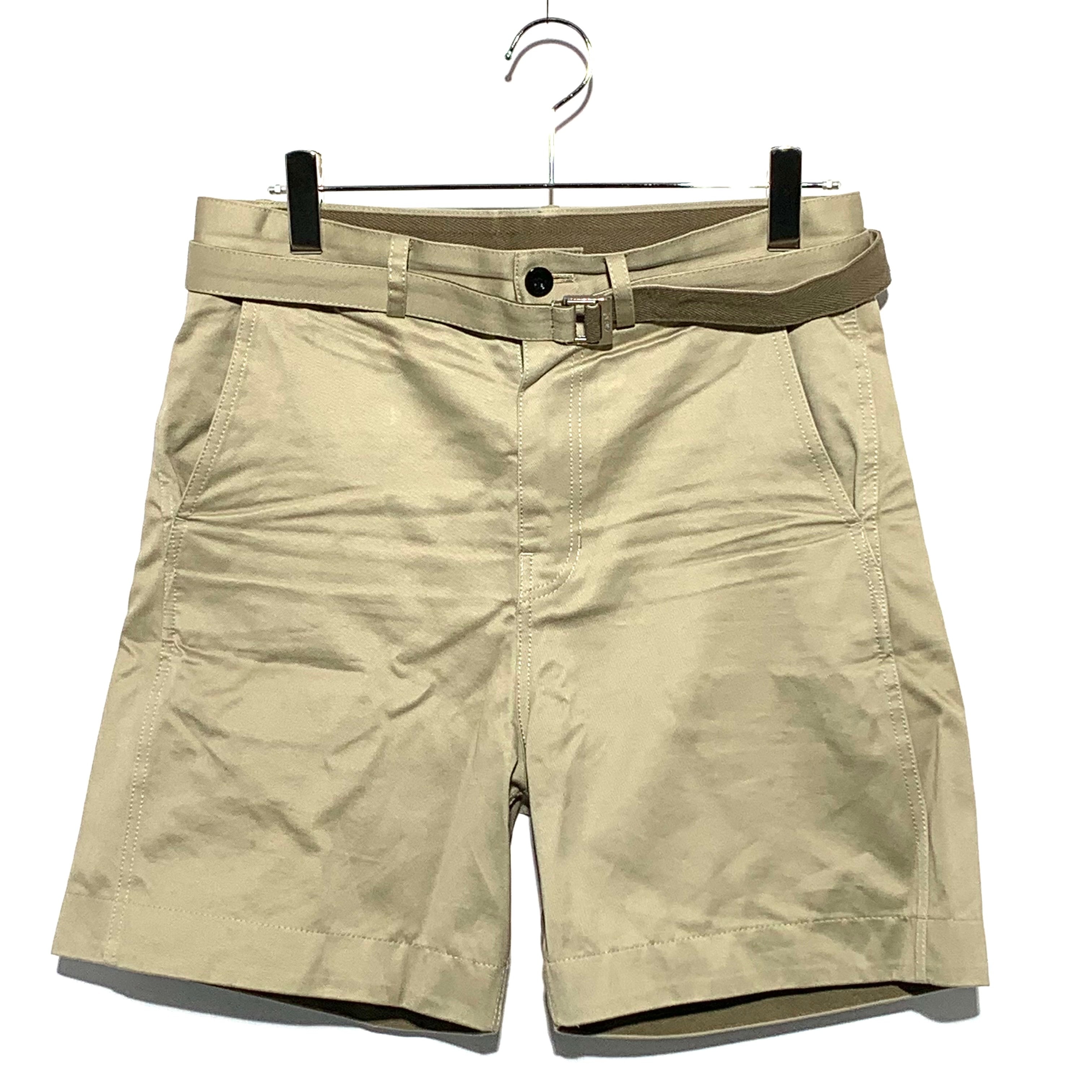 sacai Cotton Chino Shorts "Beige"