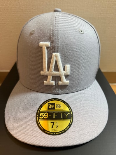 NEW ERA 59FIFTY 5950 MLB "LA Gray"