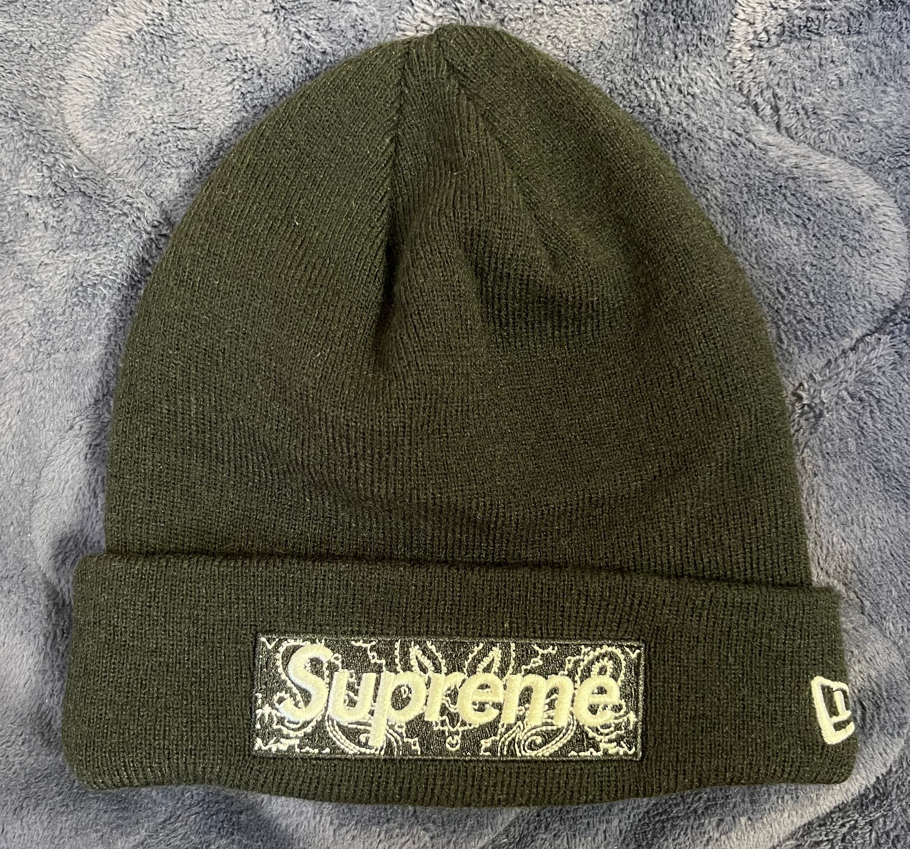 Supreme New Era® Box Logo Beanie "Black"