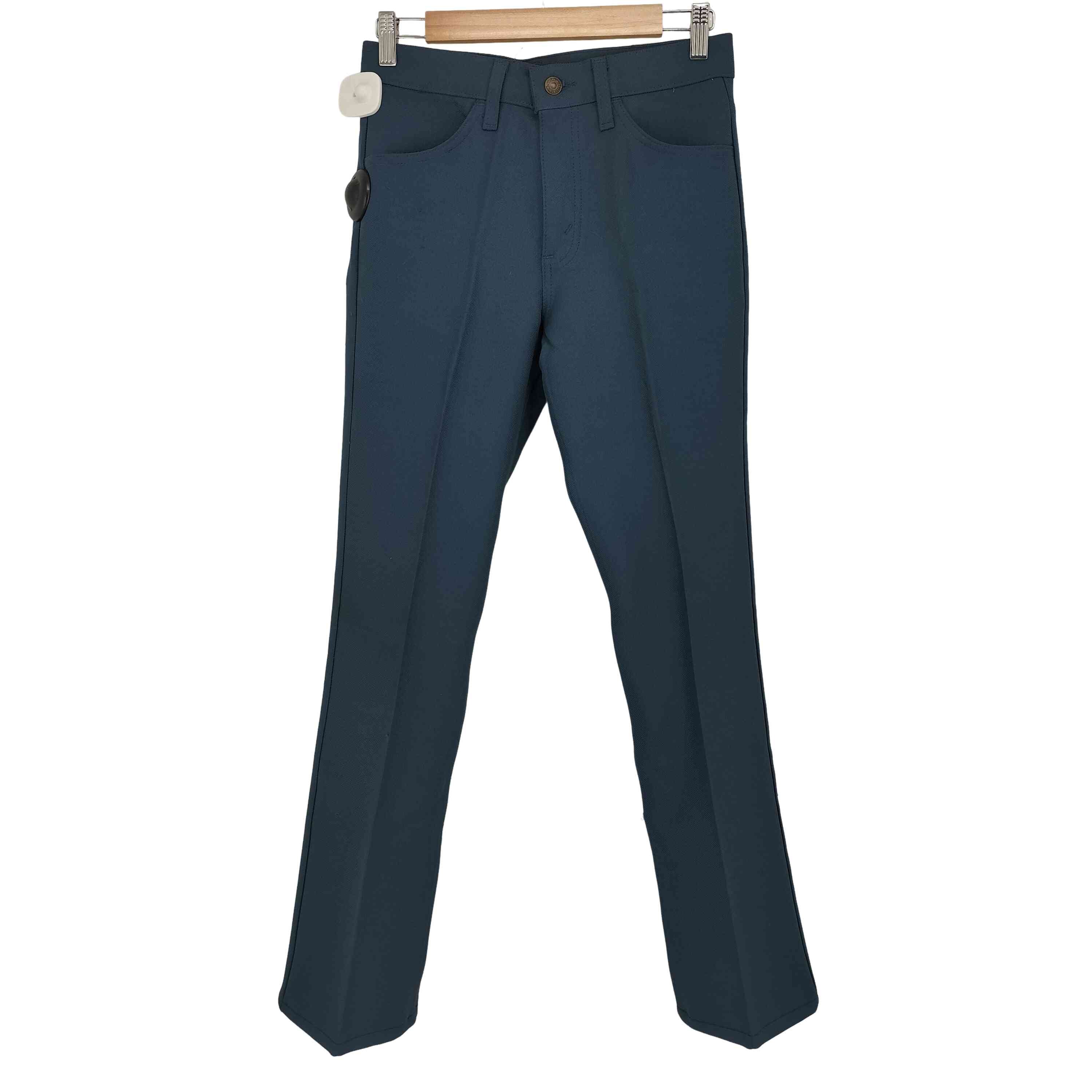 70s ボタン裏528 刻印42TALON スタプレ ストレートパンツ【1140365344759】