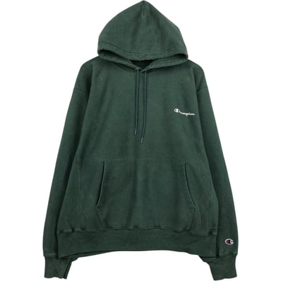 古着 チャンピオン Champion AUTHENTIC スウェットプルオーバーパーカー メンズL相当/eaa645442
