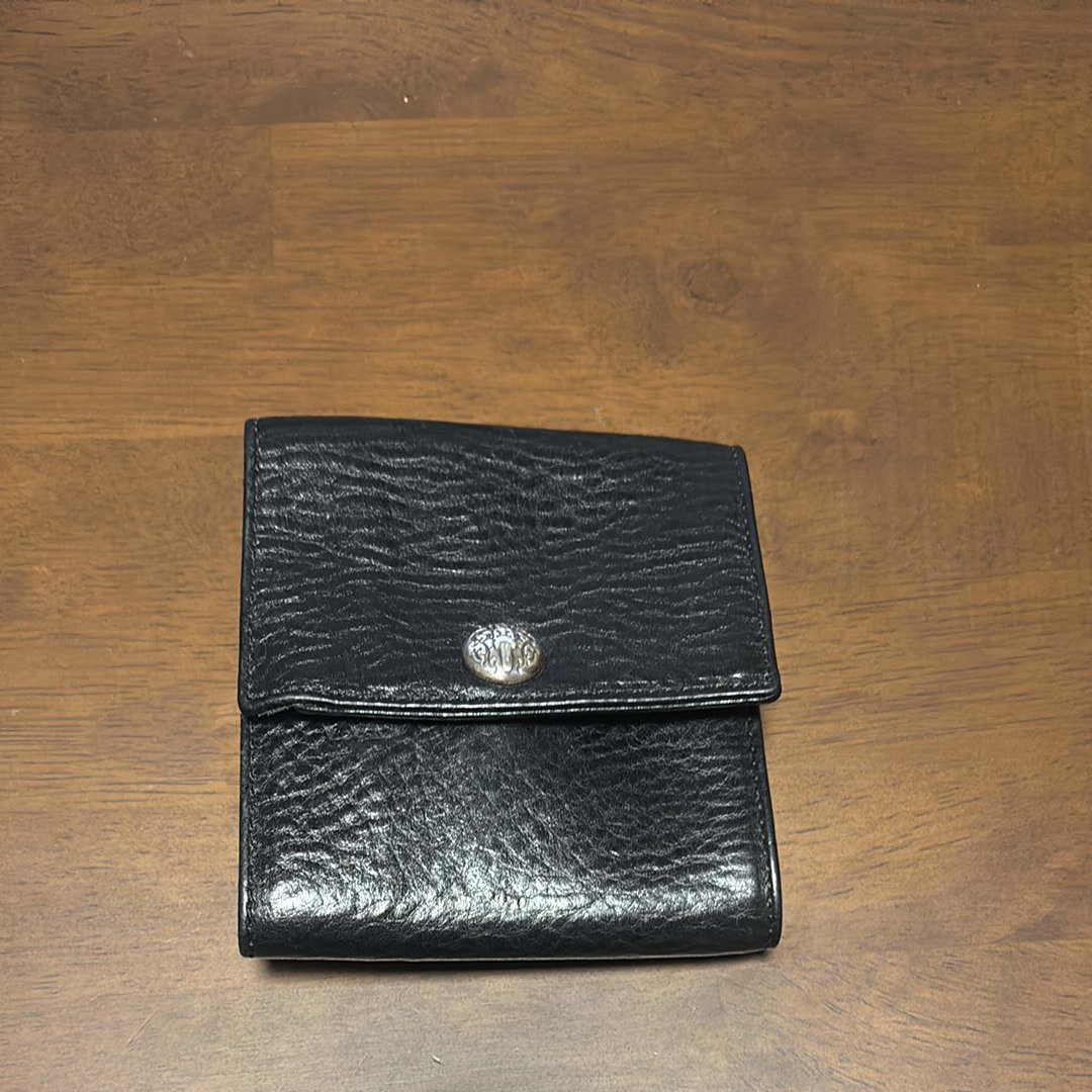 Chrome Hearts 2 Face Wallet "Black/Silver"