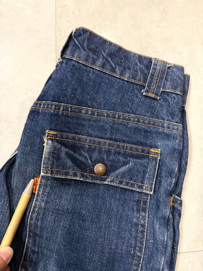 Levi's デニム ブッシュパンツ BIG E