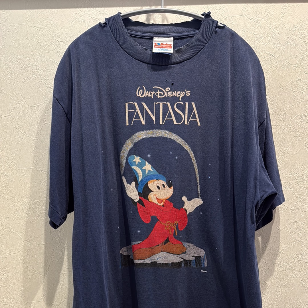 SAINT Mxxxxxx x Disney FANTASIA DNF SS Tee "Navy"