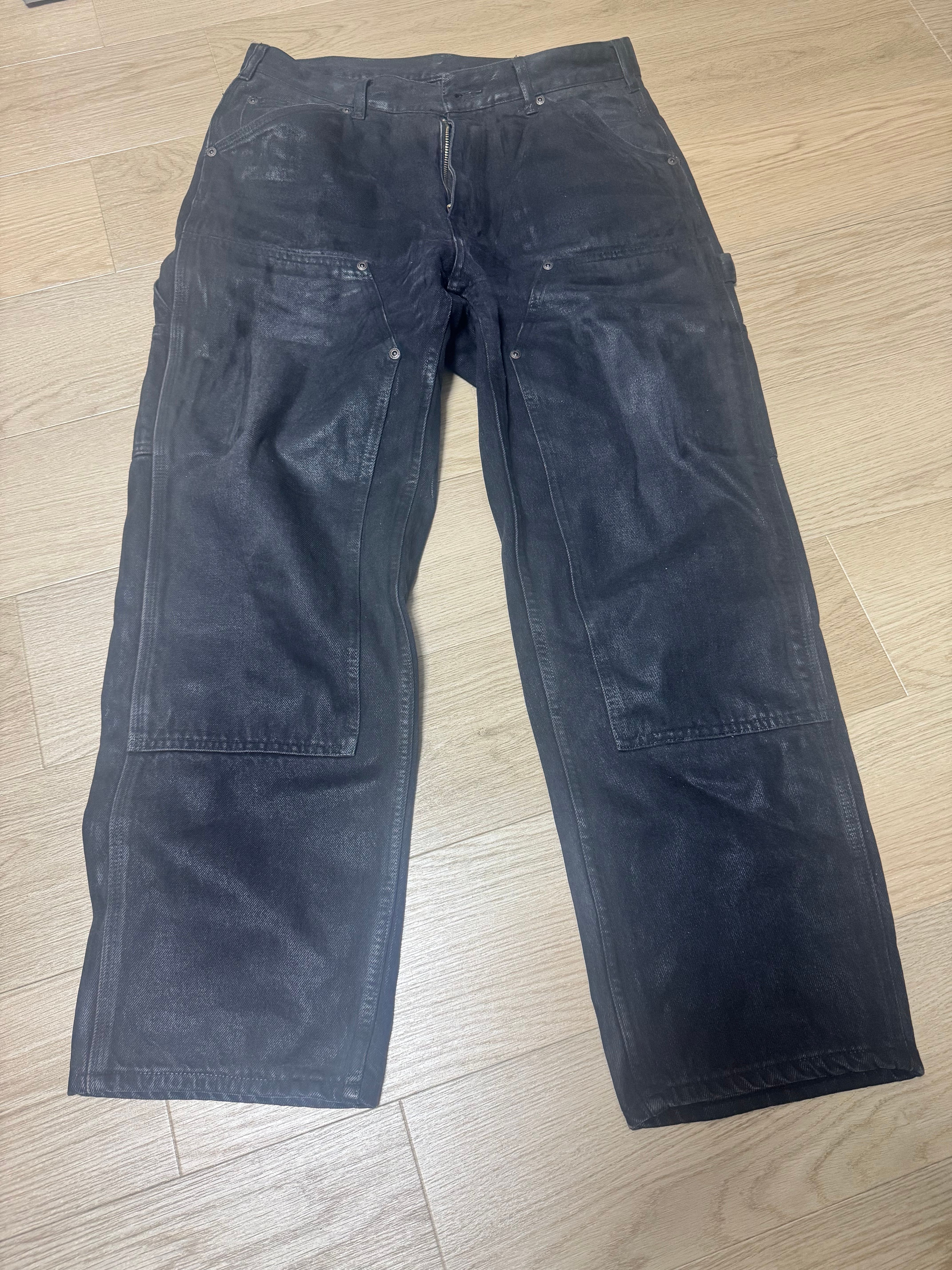 Supreme x MM6 Maison Margiela Foil Double Knee Painter Pant "Black"