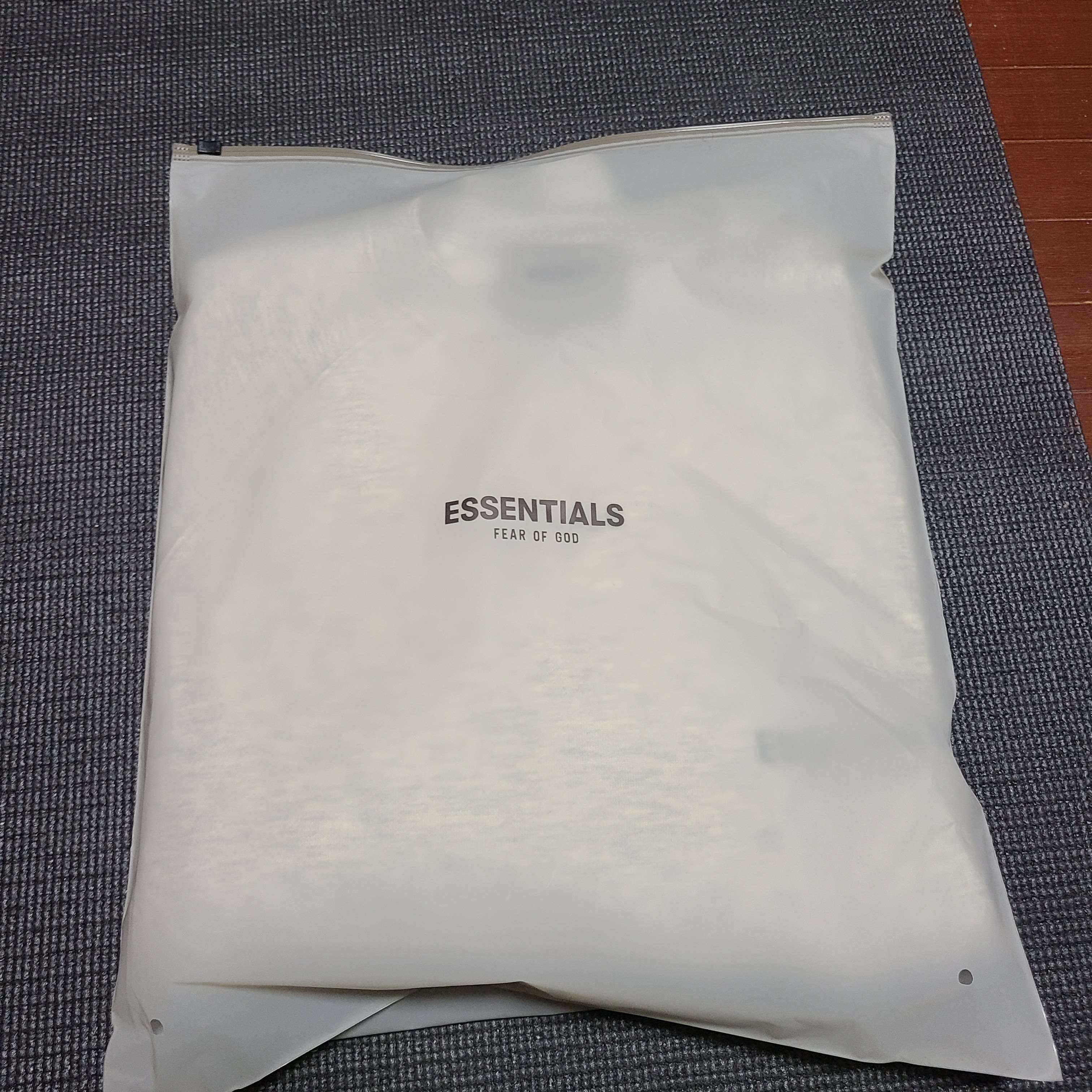 FEAR OF GOD ESSENTIALS PULLOVER CREWNECK "Light Heather Oatmeal"