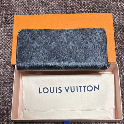 Louis Vuitton Zippy Wallet Horizontal Monogram Eclipse