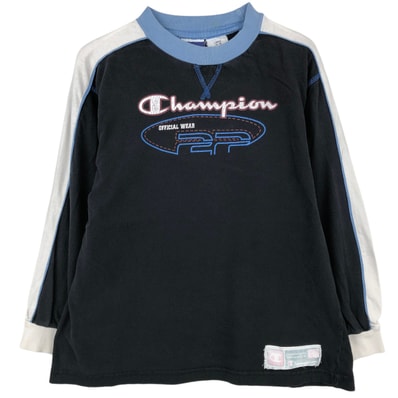 古着 00年代~ チャンピオン Champion AUTHENTIC ATHLETIC APPAREL ロングTシャツ ロンT レディースM相当/eaa620571