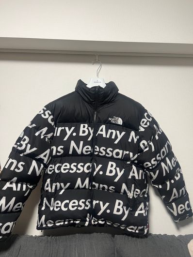 Supreme x The North Face By Any Means Nuptse Jacket "Black"
