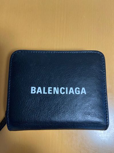 BALENCIAGA Everyday Compact Wallet "Black"
