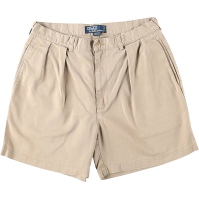 古着 ラルフローレン Ralph Lauren POLO by Ralph Lauren ANDREW SHORT ツータック チノショーツ ショートパンツ メンズw34相当/eaa668398
