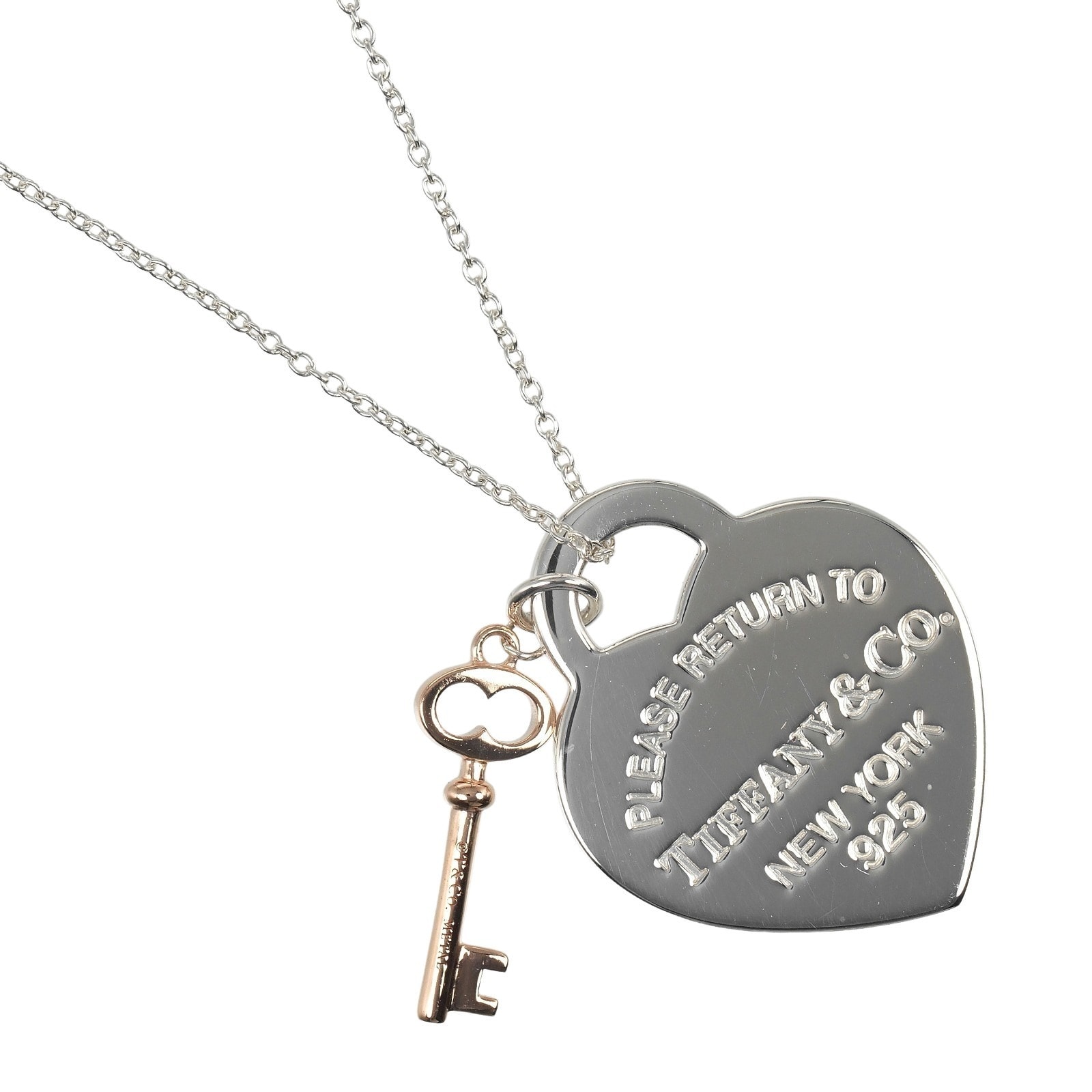 ティファニー リターントゥ ティファニー ハートキー レディースネックレス