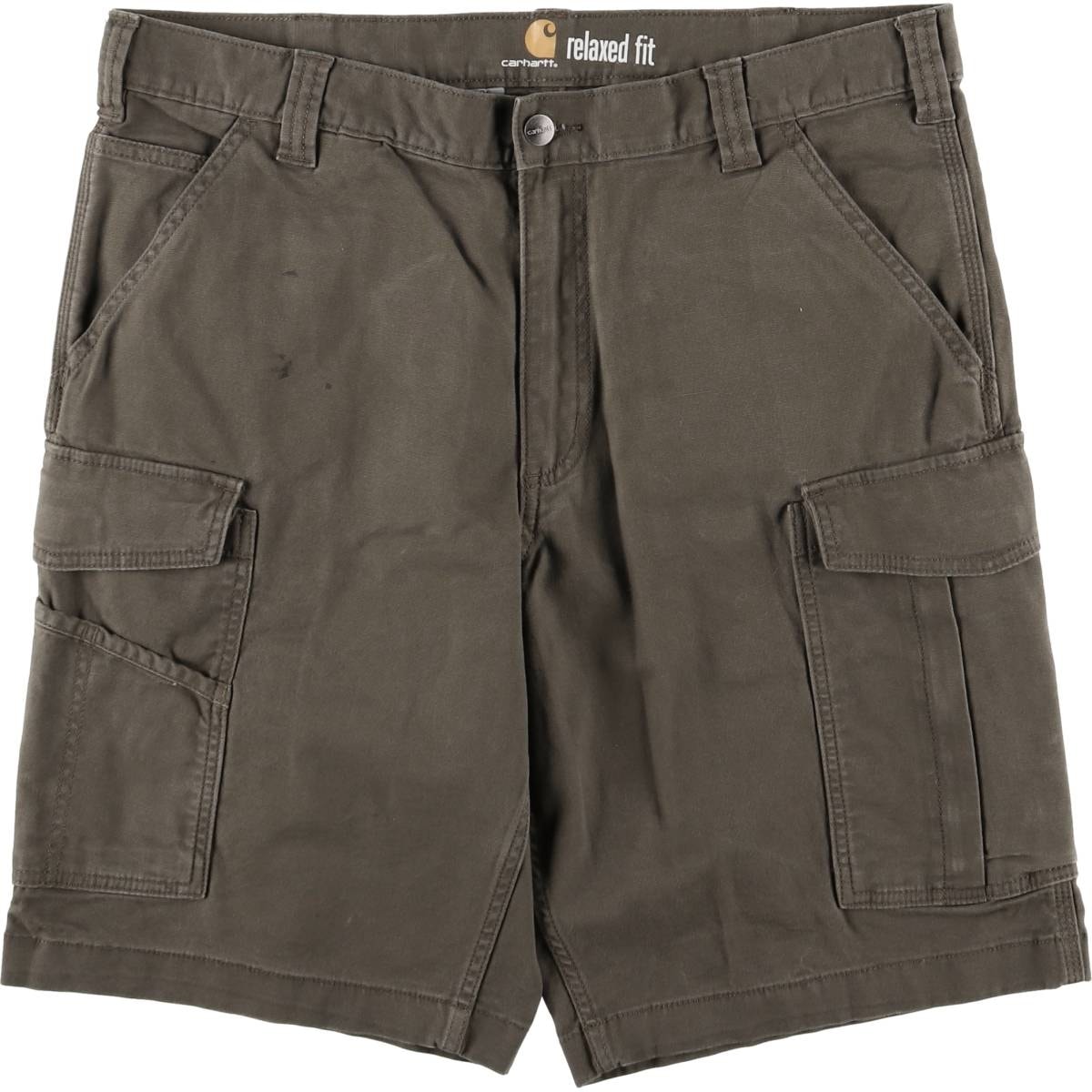 古着 カーハート Carhartt RELAXED FIT カーゴショーツ ハーフパンツ メンズw37相当/eaa567653