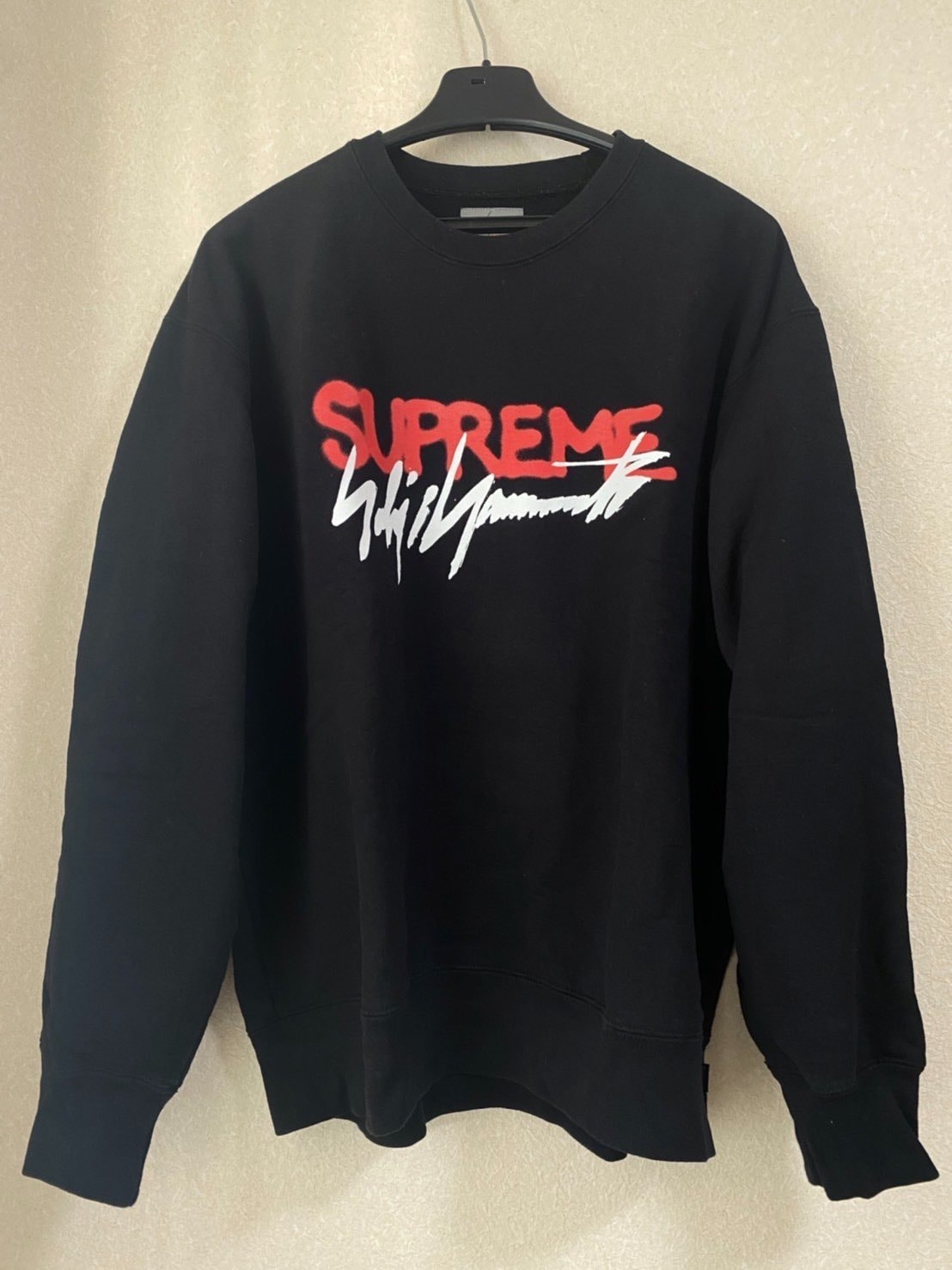 Supreme x Yohji Yamamoto Crewneck "Black"