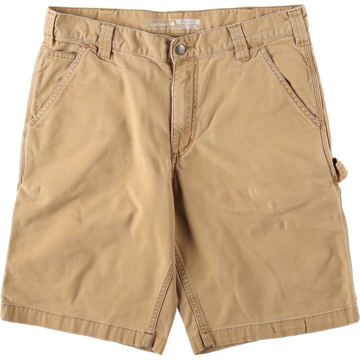 古着 カーハート Carhartt RELAXED FIT ダック地ペインターショーツ ショートパンツ メンズw34相当/eaa620601