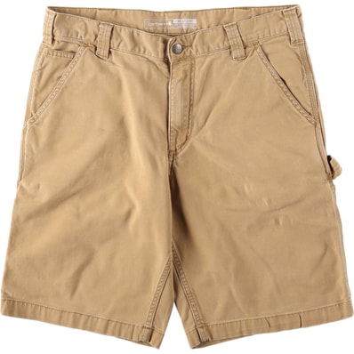 古着 カーハート Carhartt RELAXED FIT ダック地ペインターショーツ ショートパンツ メンズw34相当/eaa620601