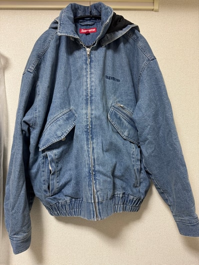 Supreme Hooded Utility Jacket "Denim"