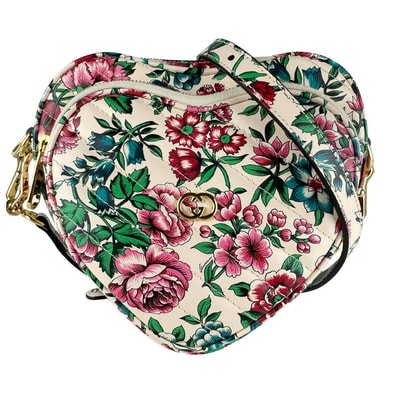 グッチ GUCCI ショルダーバッグ レザー マルチカラー レディース 740855【中古】 z9278