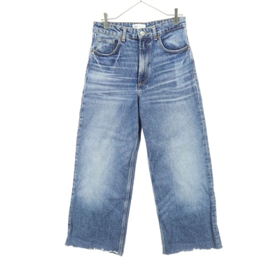 美品 ZARA ザラ デニムパンツ 38 ブルー