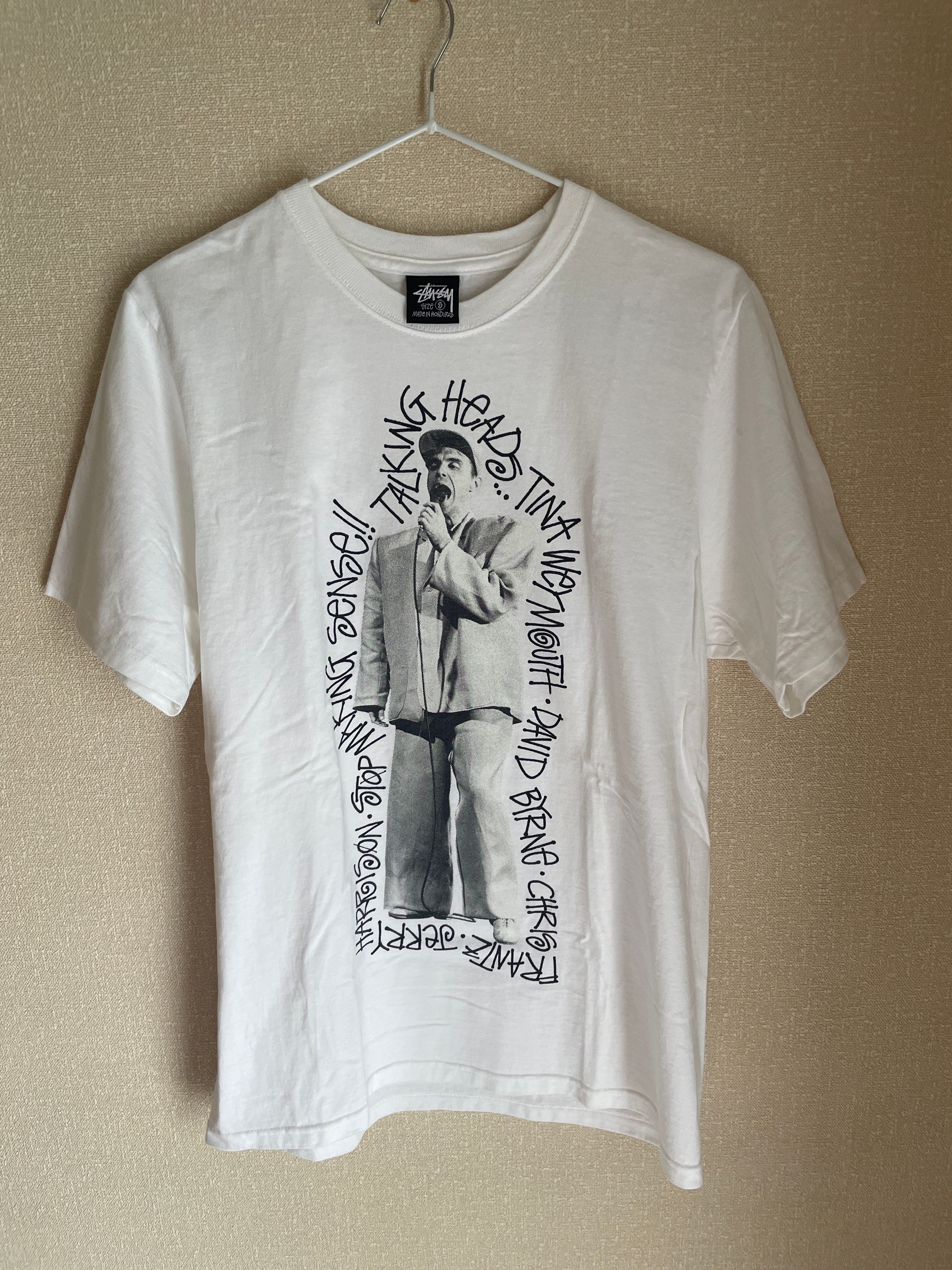 Stussy x Talking Heads Stop Making Sense Tee "White"
