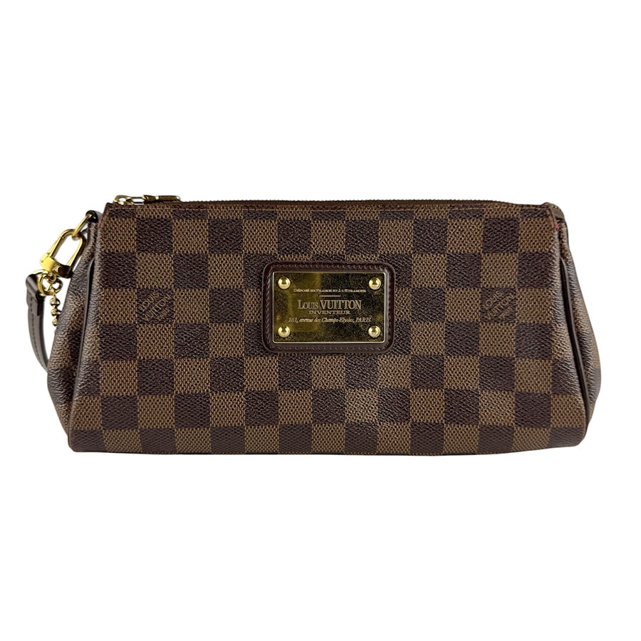 ルイ ヴィトン LOUIS VUITTON ショルダーバッグ ダミエ エヴァ ダミエキャンバス エベヌ レディース N55213【中古】 z9511
