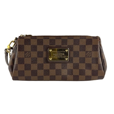 ルイ ヴィトン LOUIS VUITTON ショルダーバッグ ダミエ エヴァ ダミエキャンバス エベヌ レディース N55213【中古】 z9511