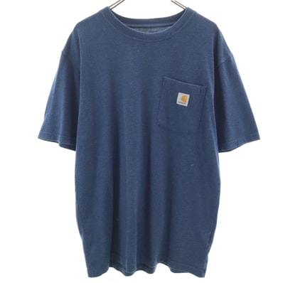 Carhartt カーハート 半袖 Tシャツ M ネイビー系 ポケT