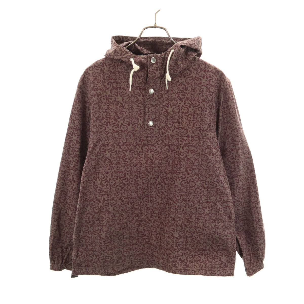 JOURNAL STANDARD ジャーナルスタンダード 総柄 ハーフボタン ジャケット L グレー系 プルオーバー