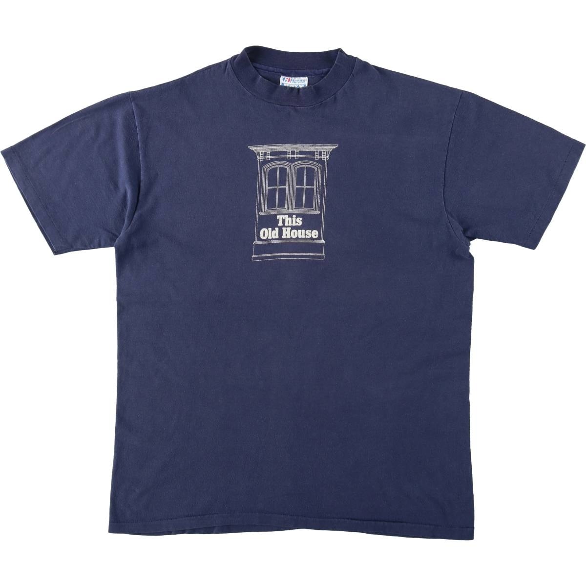 古着 80年代 ヘインズ Hanes BEEFY-T This Old House テレビ番組 プリントTシャツ USA製 メンズL相当 ヴィンテージ/eaa653958