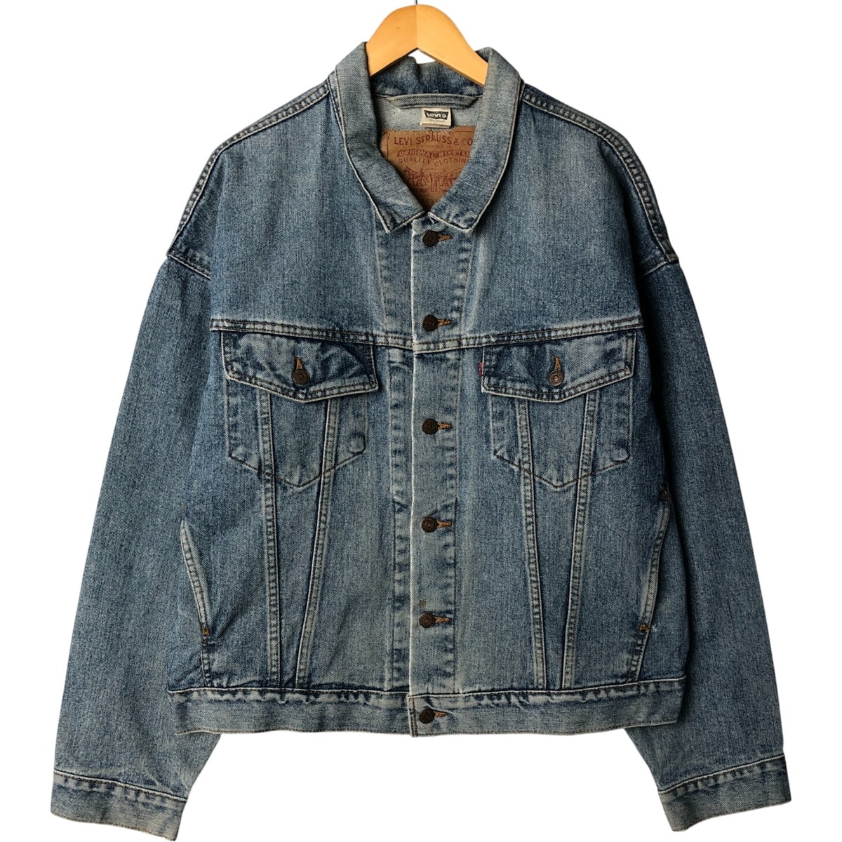 古着 90年代 リーバイス Levi's 70598-4891 デニムジャケット Gジャン カナダ製 メンズL相当 ヴィンテージ/eaa585628