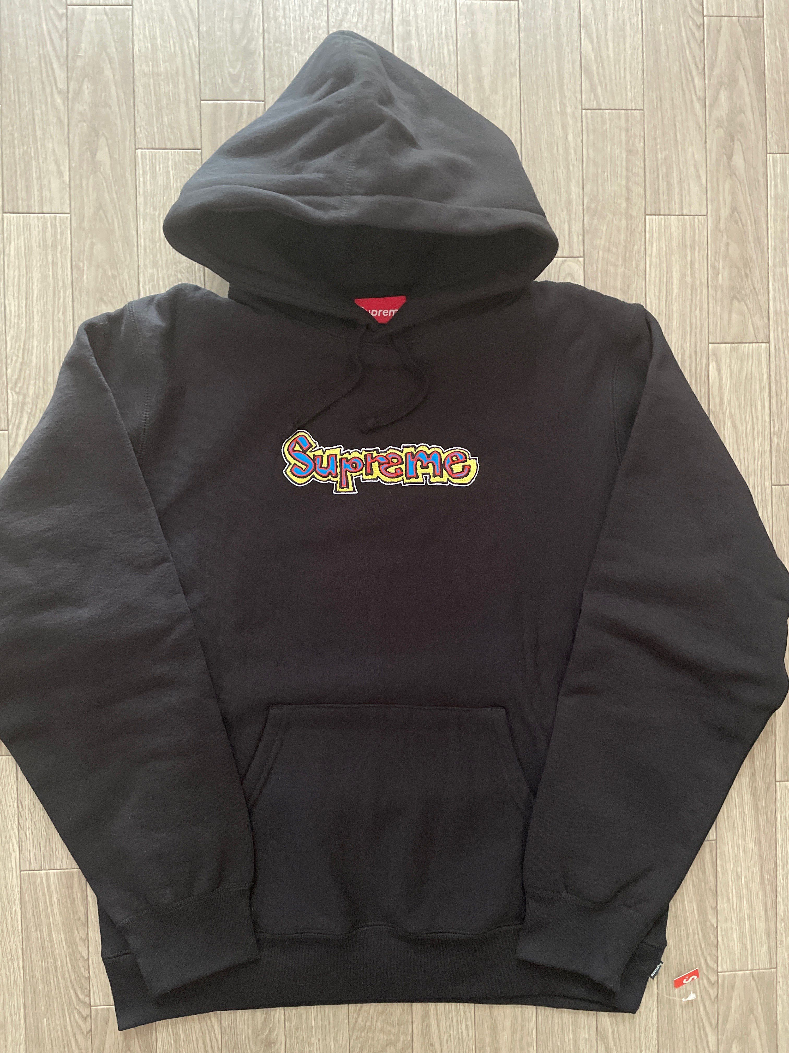 Supreme Gonz Logo Crewneck "Black"