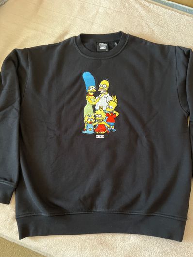 Kith The Simpsons Portrait Crewneck "Black"