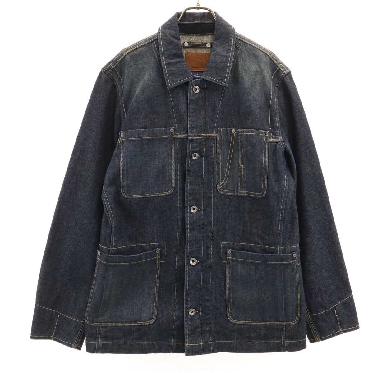 GAP ギャップ デニム カバーオール M インディゴ ワーク