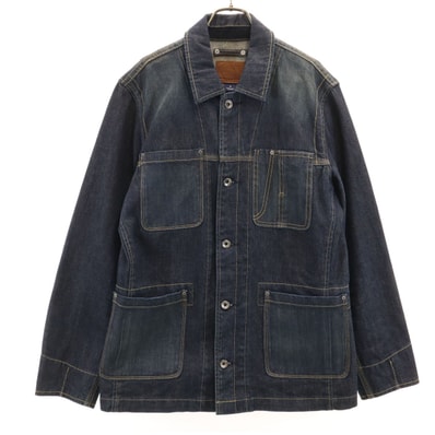 GAP ギャップ デニム カバーオール M インディゴ ワーク