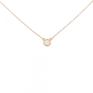 ティファニー バイザヤード ネックレス 0.10CT
