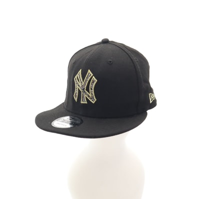 NEW ERA ニューエラ 9FIFTY MLB ニューヨークヤンキース キャップ ONE SIZE ブラック 帽子 スナップバック