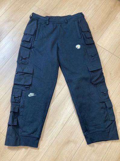 PEACEMINUSONE PMO x NIKE Wide Pants "Black" / G-DRAGON