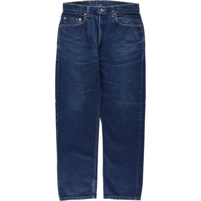 古着 00年代 リーバイス Levi's 505 REGULAR FIT STRAIGHT LEG テーパードデニムパンツ メンズw34相当/eaa663628