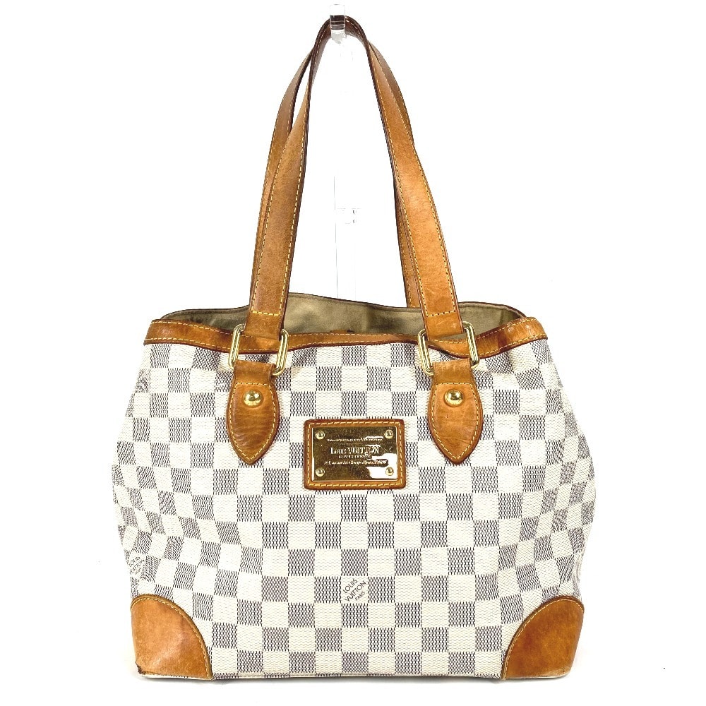 ルイヴィトン LOUIS VUITTON ハムステッドPM ハムステッド PM N51207 ダミエアズール カバン ハンドバッグ  肩掛け バッグ トートバッグ ダミエアズールキャンバス ホワイト