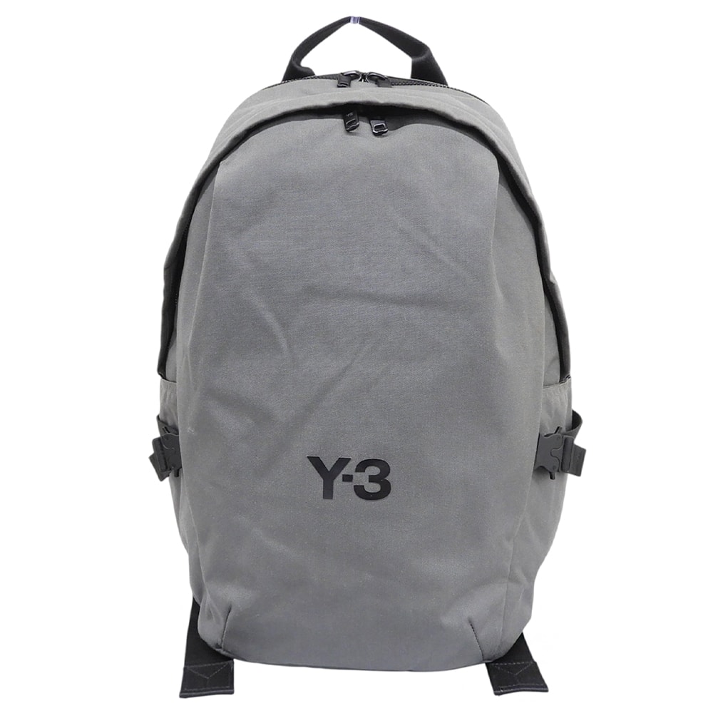 ワイスリー Y-3 BACKPACK ロゴプリント バックパック リュック デイパック メンズ チャコール KC0806