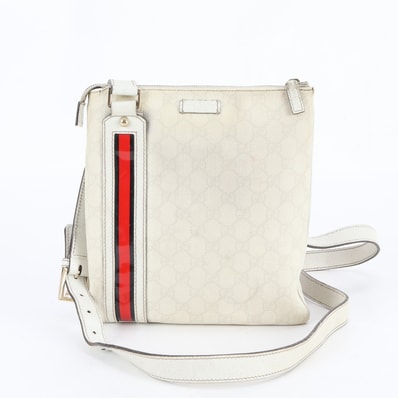 グッチ GGスプリーム シェリー ライン153244 ショルダーバッグ