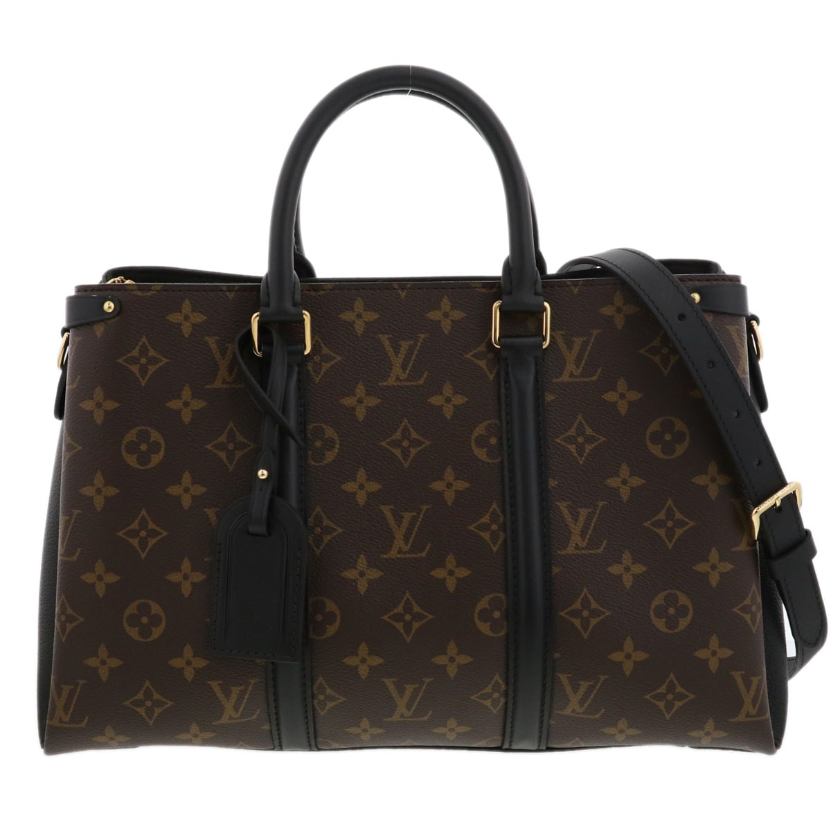 LOUIS VUITTON ルイ・ヴィトン スフロ NV MM M44817 モノグラム ブラウン ブラック レディース【中古】