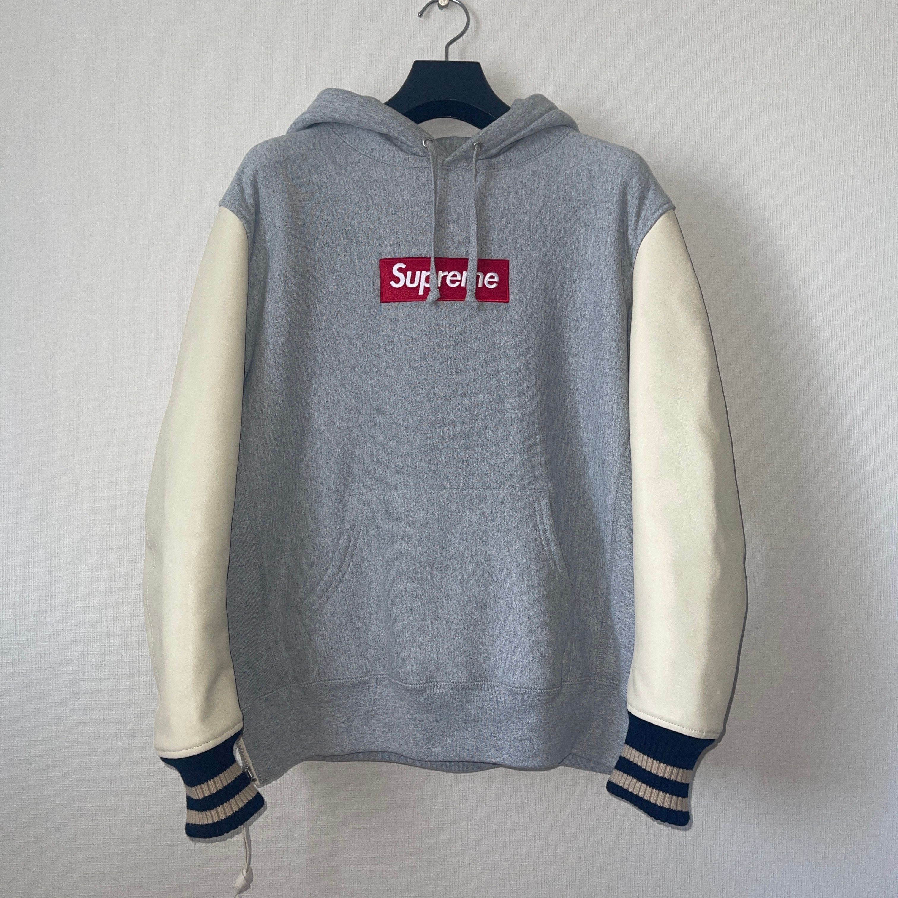 Supreme / JUNYA WATANABE COMME des GARÇONS MAN Box Logo Hoodie Customize "Grey"