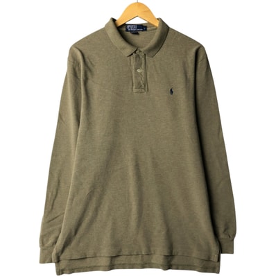 古着 ラルフローレン Ralph Lauren POLO by Ralph Lauren 長袖 ポロシャツ メンズL相当/eaa570778