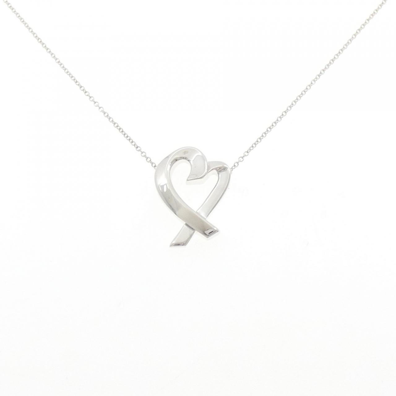 ティファニー ラビングハート ネックレス