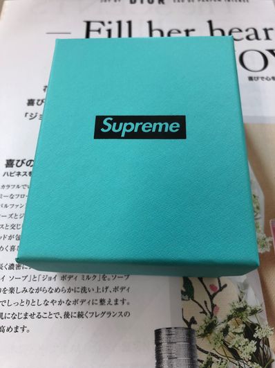 Supreme / Tiffany & Co. Return to Tiffany Heart Tag Stud Earrings (Set of 2) "Silver"