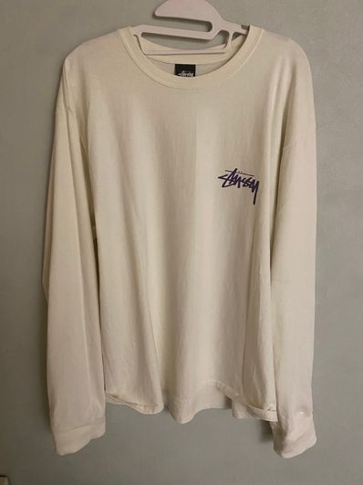 Stussy Skate Posse Pigment Dyed LS Tee "Natural"