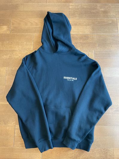 FEAR OF GOD ESSENTIALS PULLOVER HOODIE "Black"