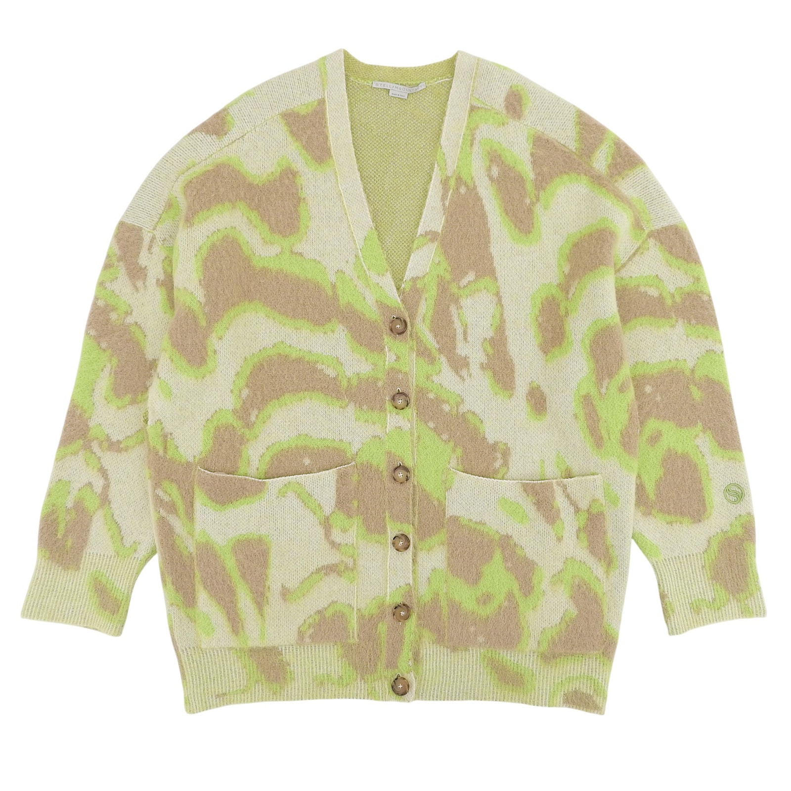 極美品 ステラマッカートニー カーディガン マルチ メンズ M 6K0704